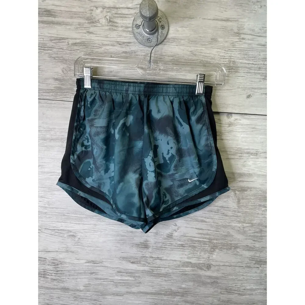 Nike Dri-FIT Running Shorts Small 547369-305 Drawstring Lined Polyester Athletic